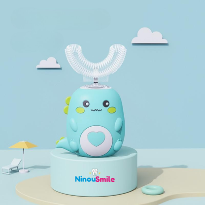 NinouBrosse - Brosse à dents éléctrique 360° pour enfants